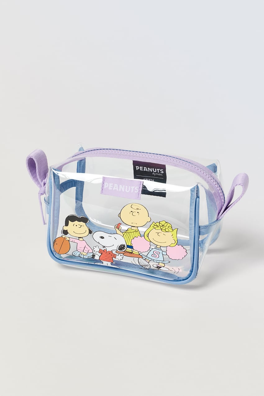 Cosmetiquera Transparente Snoopy