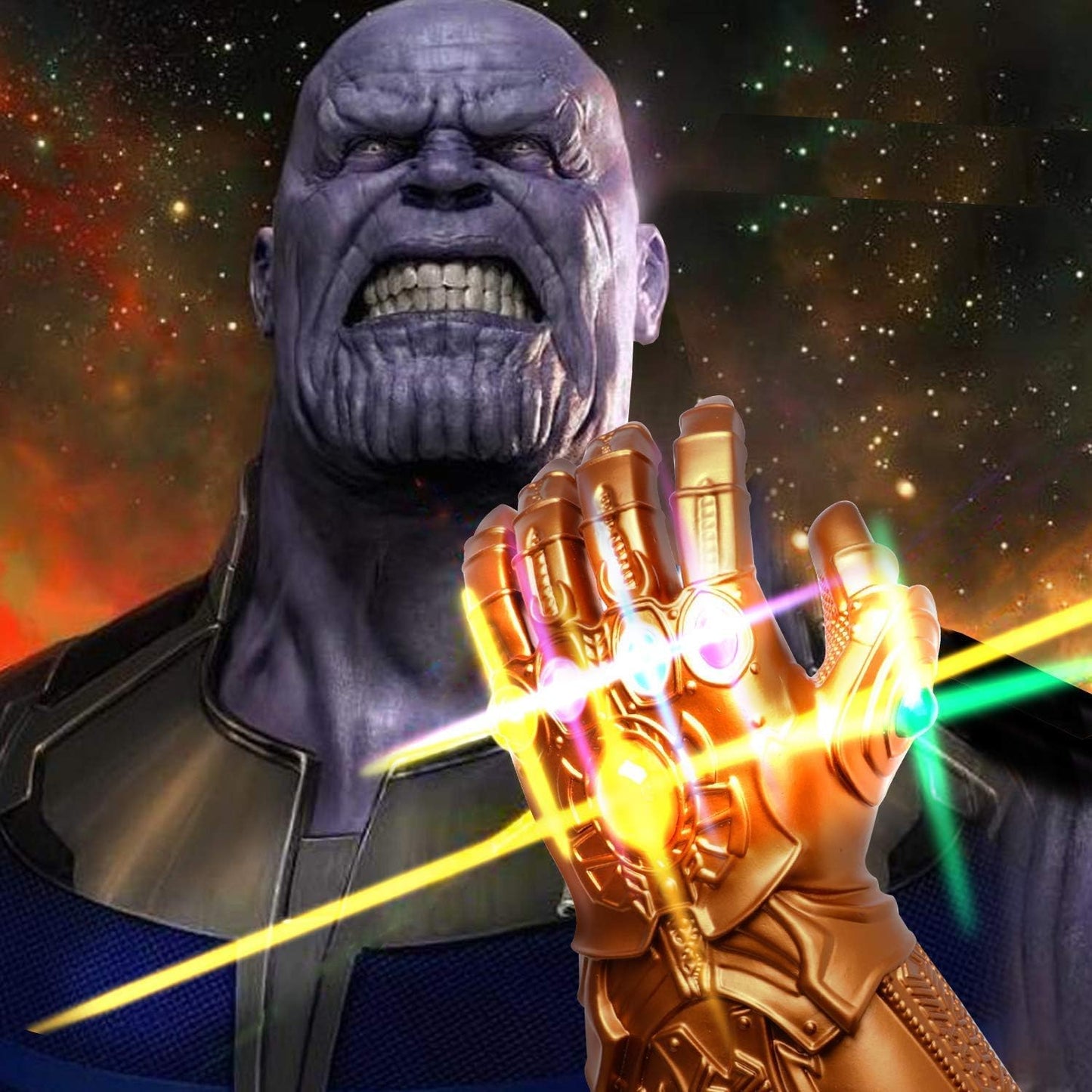 Guante Thanos con luces