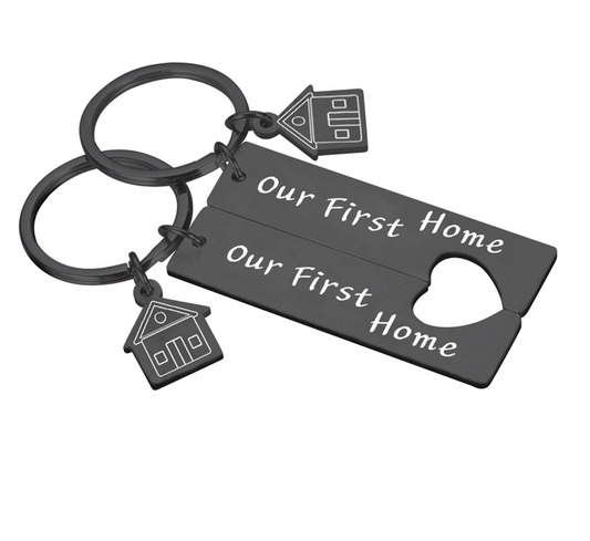 Key ring Our First Home / Nuestra primera casa