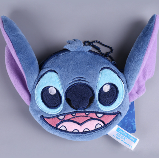 Monedero Stitch de peluche