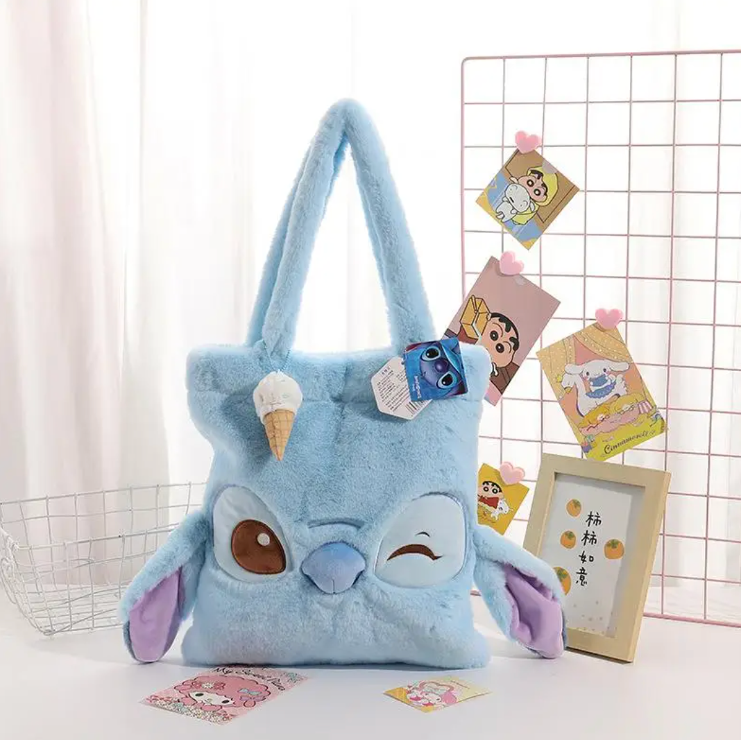 Bolso Stitch Felpa