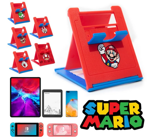 Soporte Telefono Tablet Mario Bros