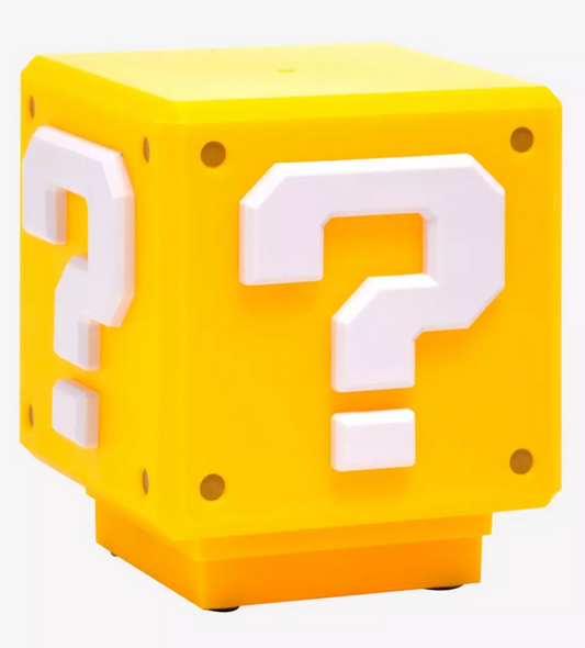 Lampara cuadrada Question Block Super Mario Bros