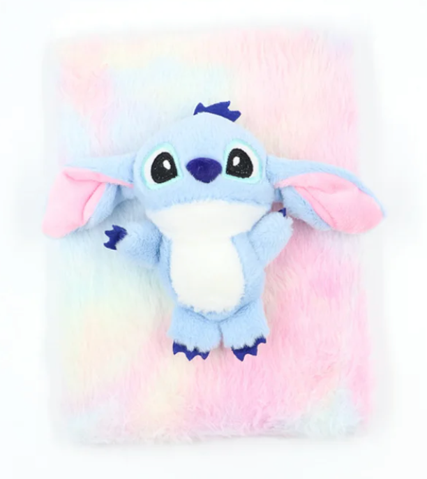 Libreta Stitch Peluche