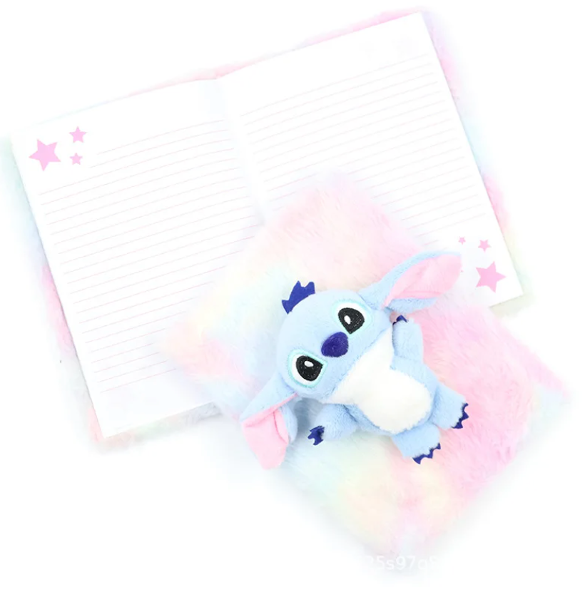 Libreta Stitch Peluche