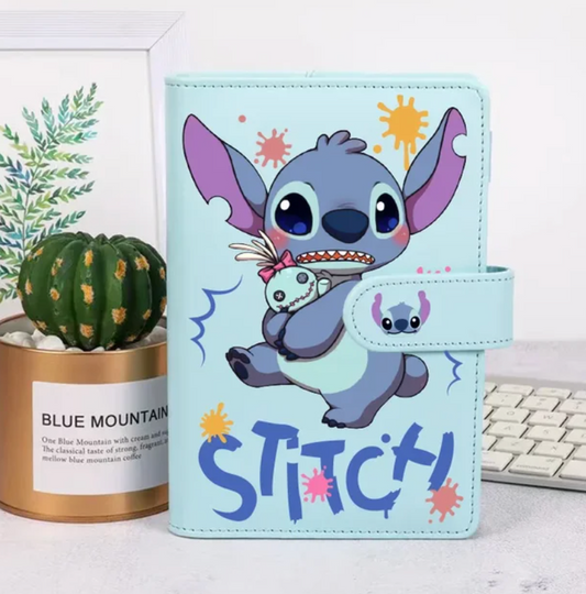 Libreta tipo agenda Stitch