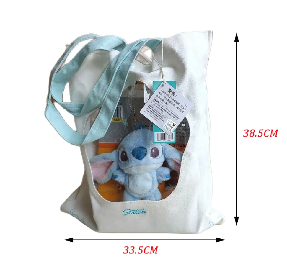 Bolso con peluche Stitch