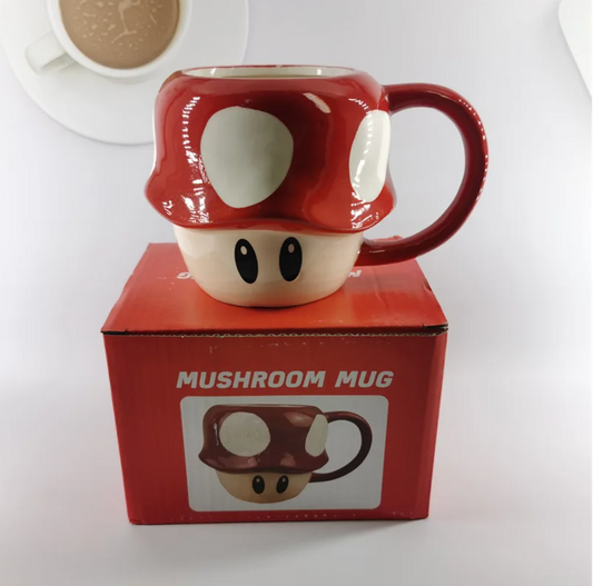 taza Hongo Mushroom Super Mario bros