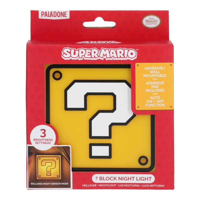 Lampara Question block Super Mario Bros