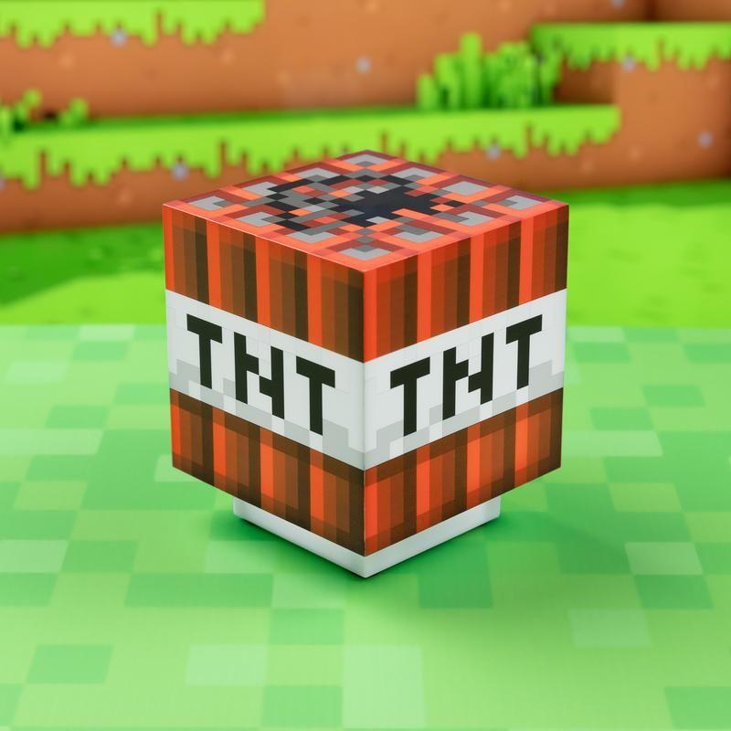 Lampara Minecraft TNT con sonido